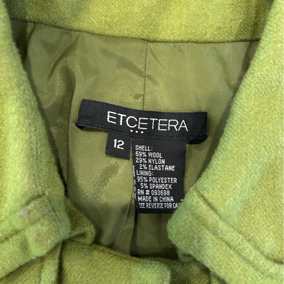 Etcetera Olive Green Jacket - Picture 2 of 4